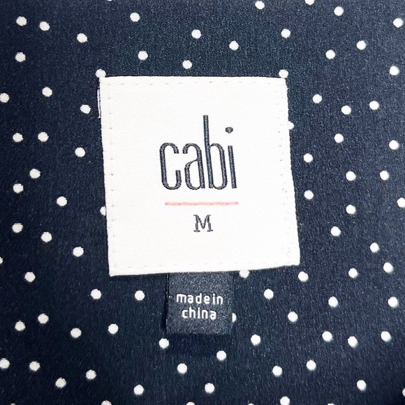 Cabi Electric Blue Untamed Midi Dress 5576 Ink Dot - Picture 12 of 13